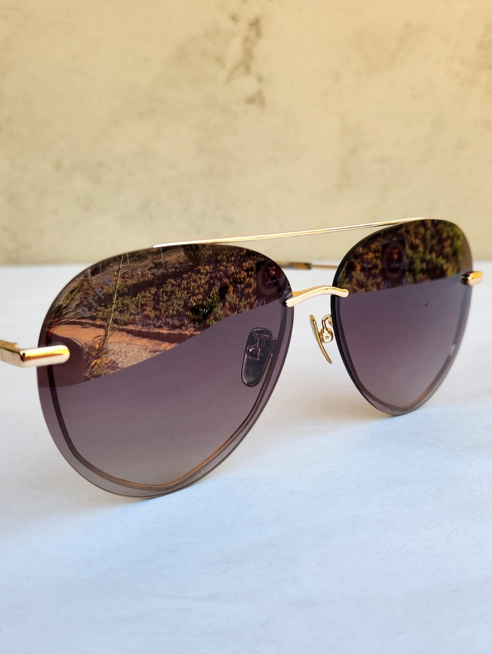 DIFF Lenox Aviator Sunglasses - Picture 12 of 16
